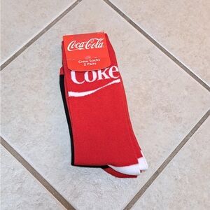 Coca-Cola Socks - Mad Engine - Men's size 8-12